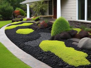 lava rock landscaping problems