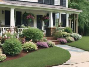 front porch landscaping